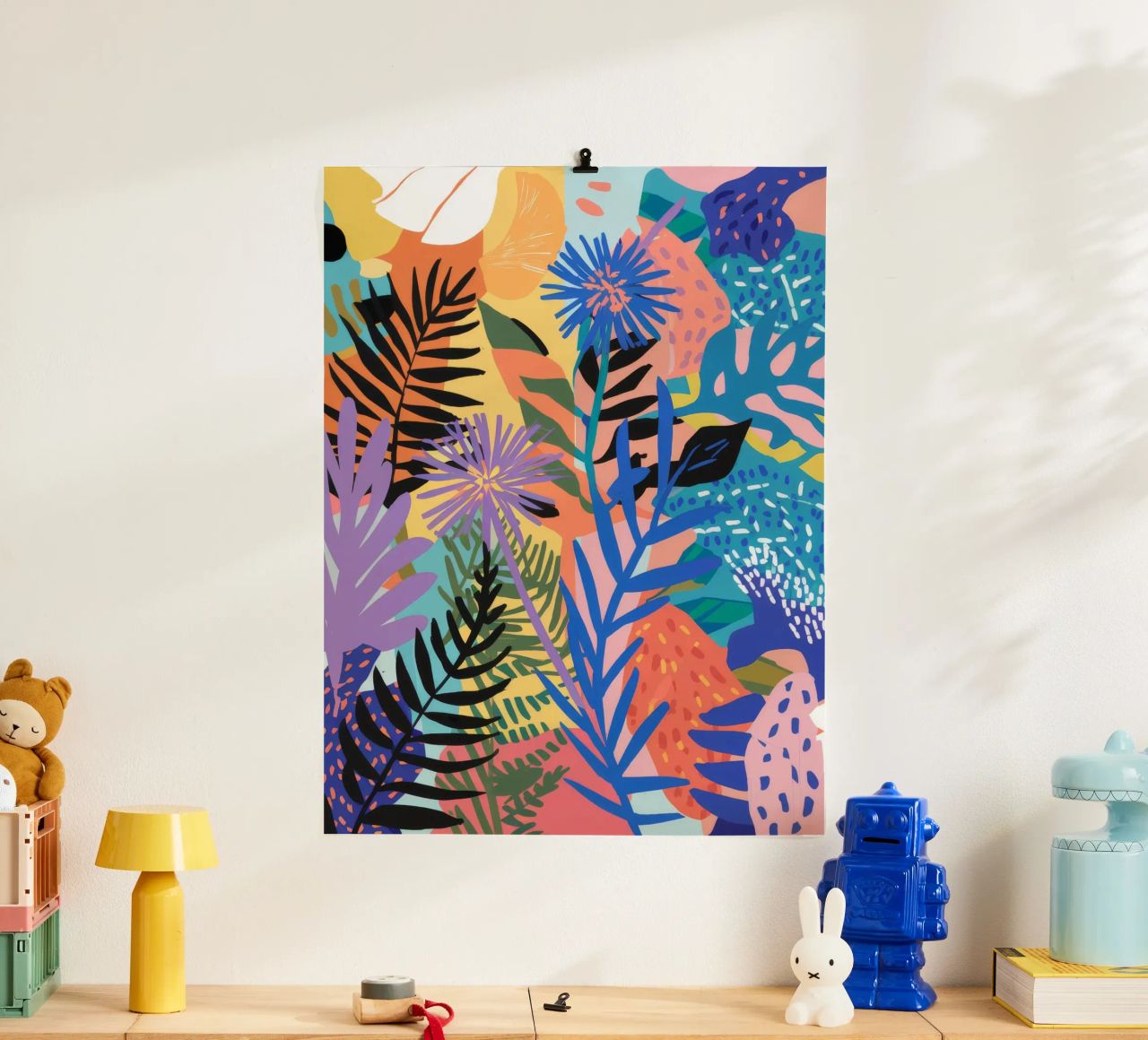 Nocturne Jungle Lush poster by Lumi Eyes