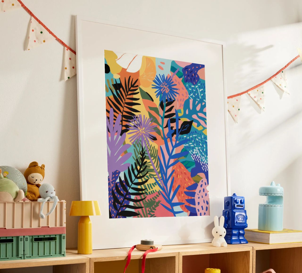 Nocturne Jungle Lush poster by Lumi Eyes