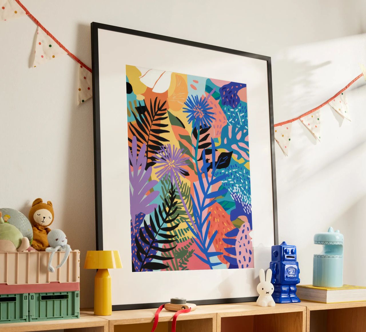 Nocturne Jungle Lush poster by Lumi Eyes