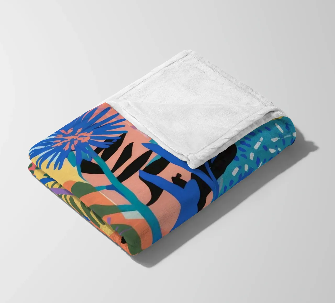 Notturno Jungle Lush coperta in pile da Lumi Eyes