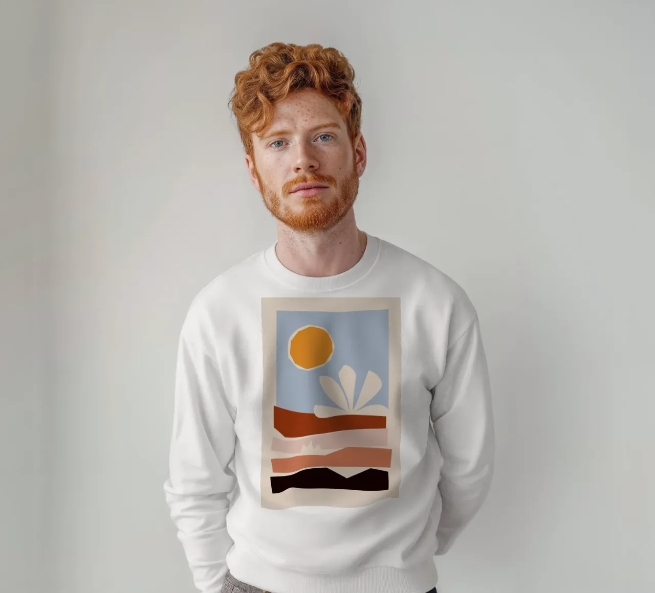 Layers II sweatshirt by Pure