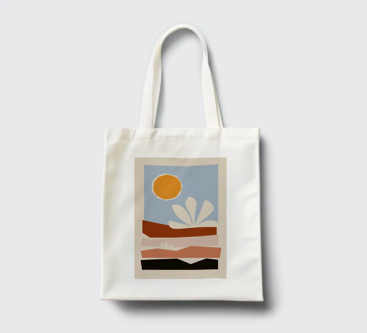 Layers II borsa in juta da Pure