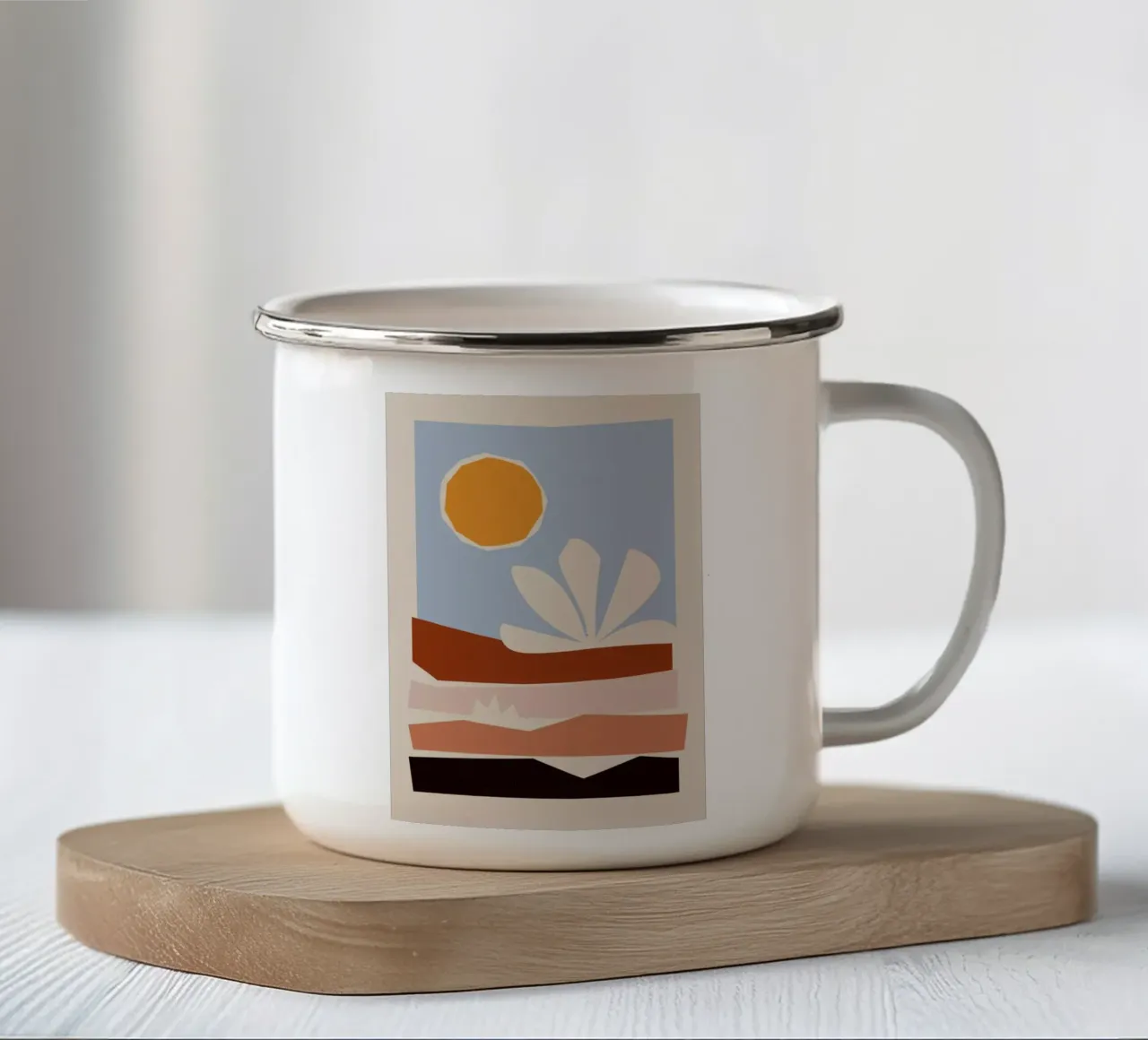 Layers II tazza in smalto da Pure
