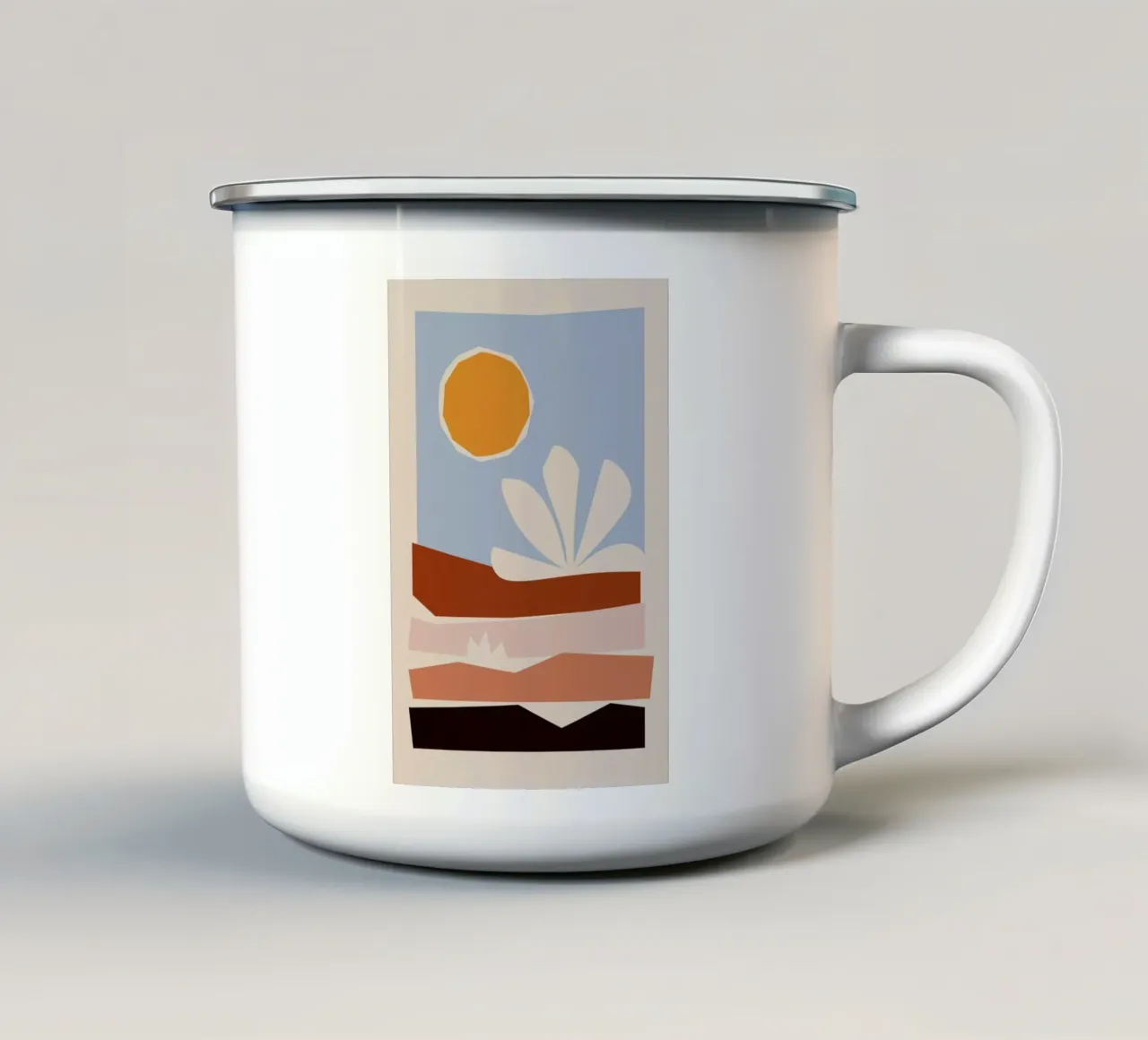 Layers II tazza in smalto da Pure