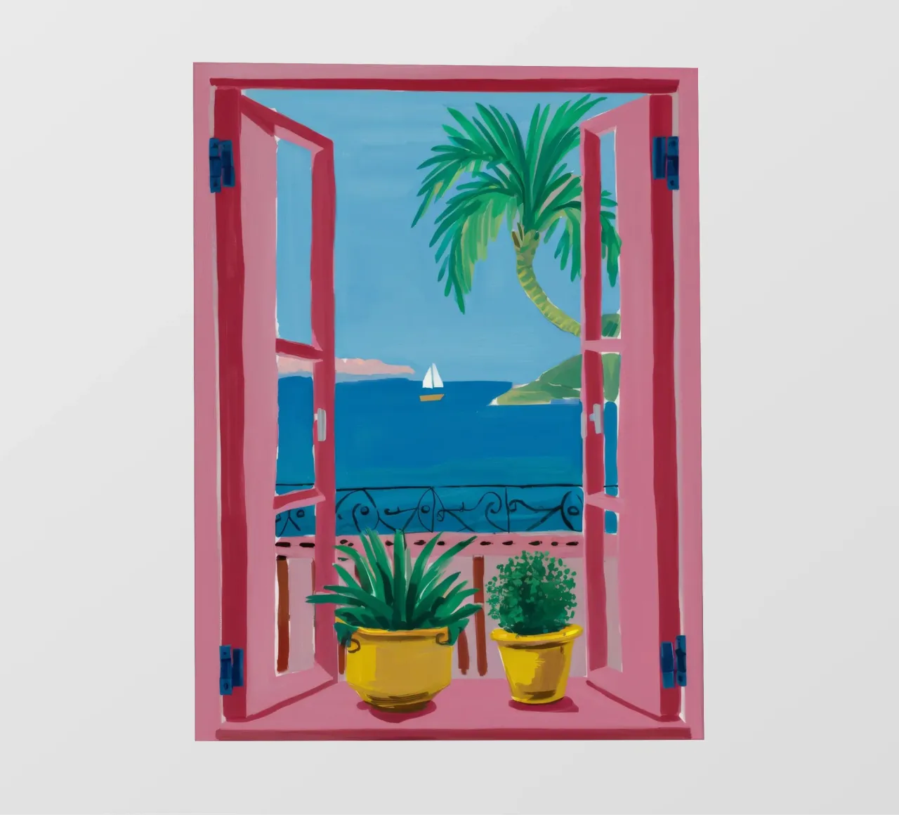 Azure Window Escape pvc cover by Lumi Eyes