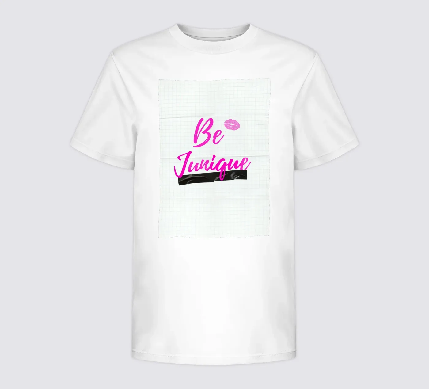 BE JUNIQUE t-shirt bambini da SMRT STUDIO