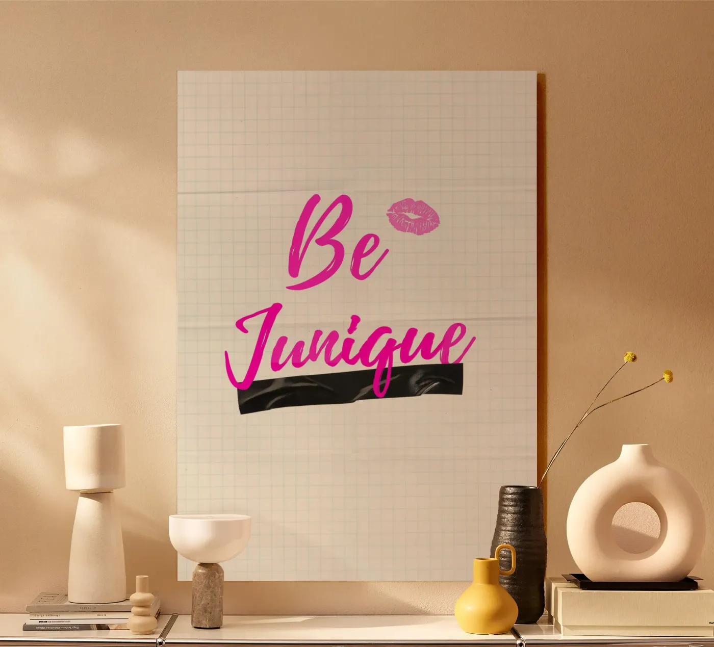 BE JUNIQUE forex plate by SMRT STUDIO