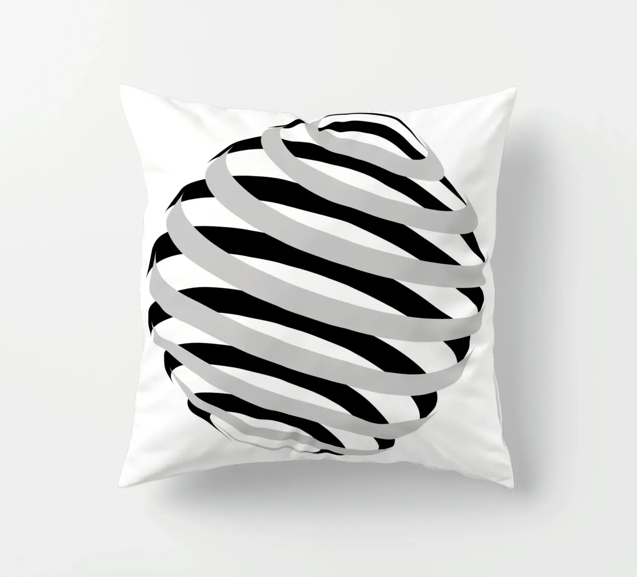illusion visual trick decorative cushion by Earthly Visions