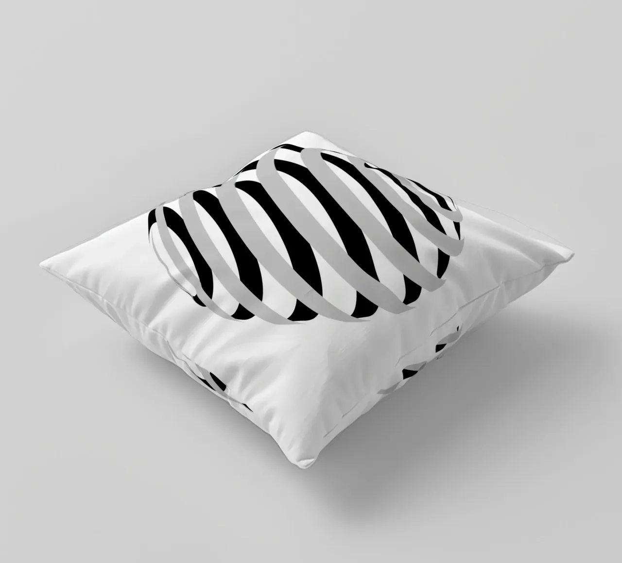 illusion visual trick decorative cushion by Earthly Visions