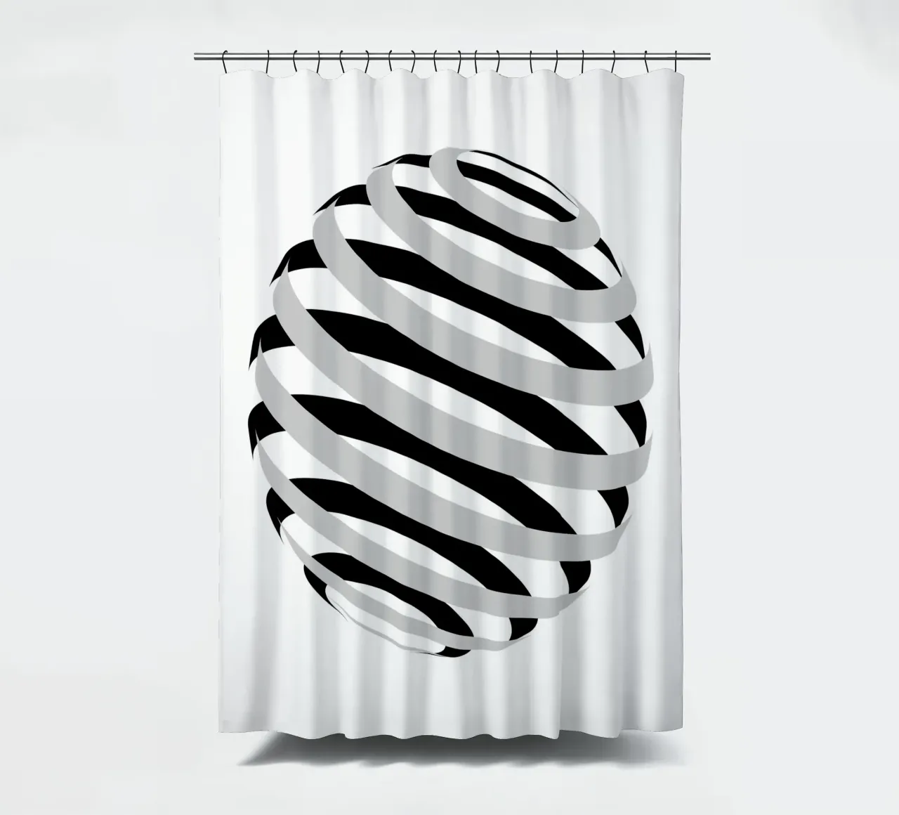 Täuschung visueller Trick Duschvorhang von Earthly Visions