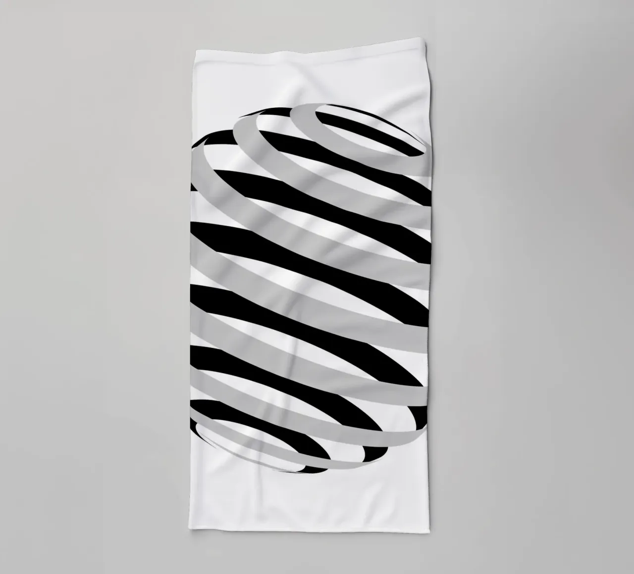 illusion visual trick towel by Earthly Visions