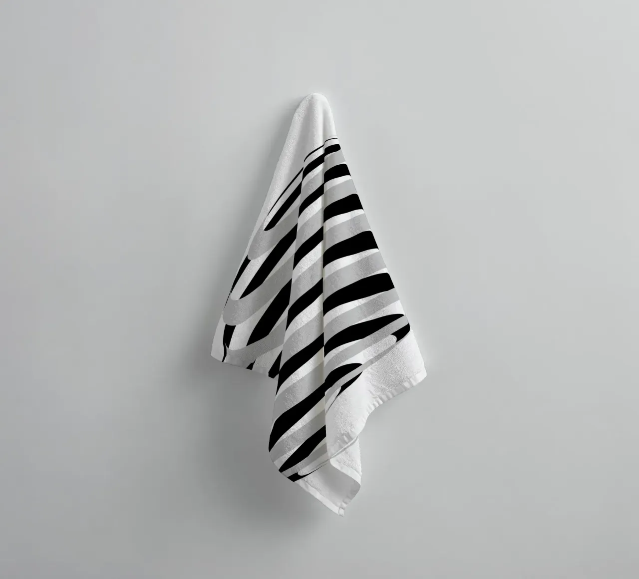 illusion visual trick towel by Earthly Visions