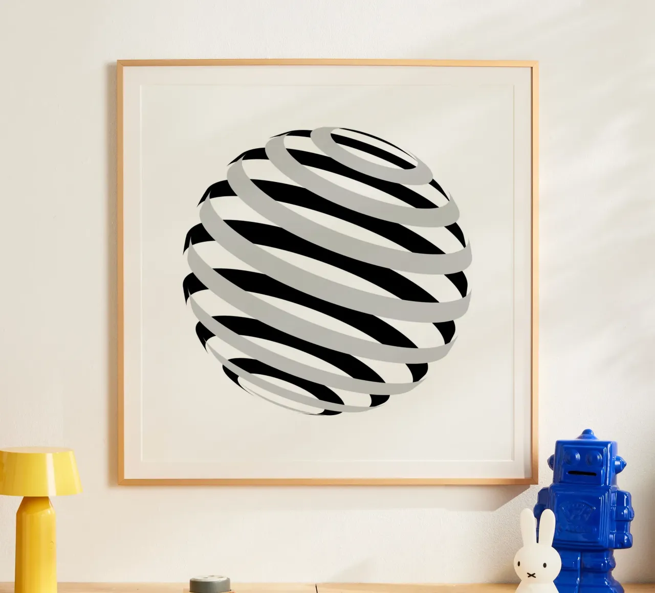 illusion visual trick poster by Earthly Visions