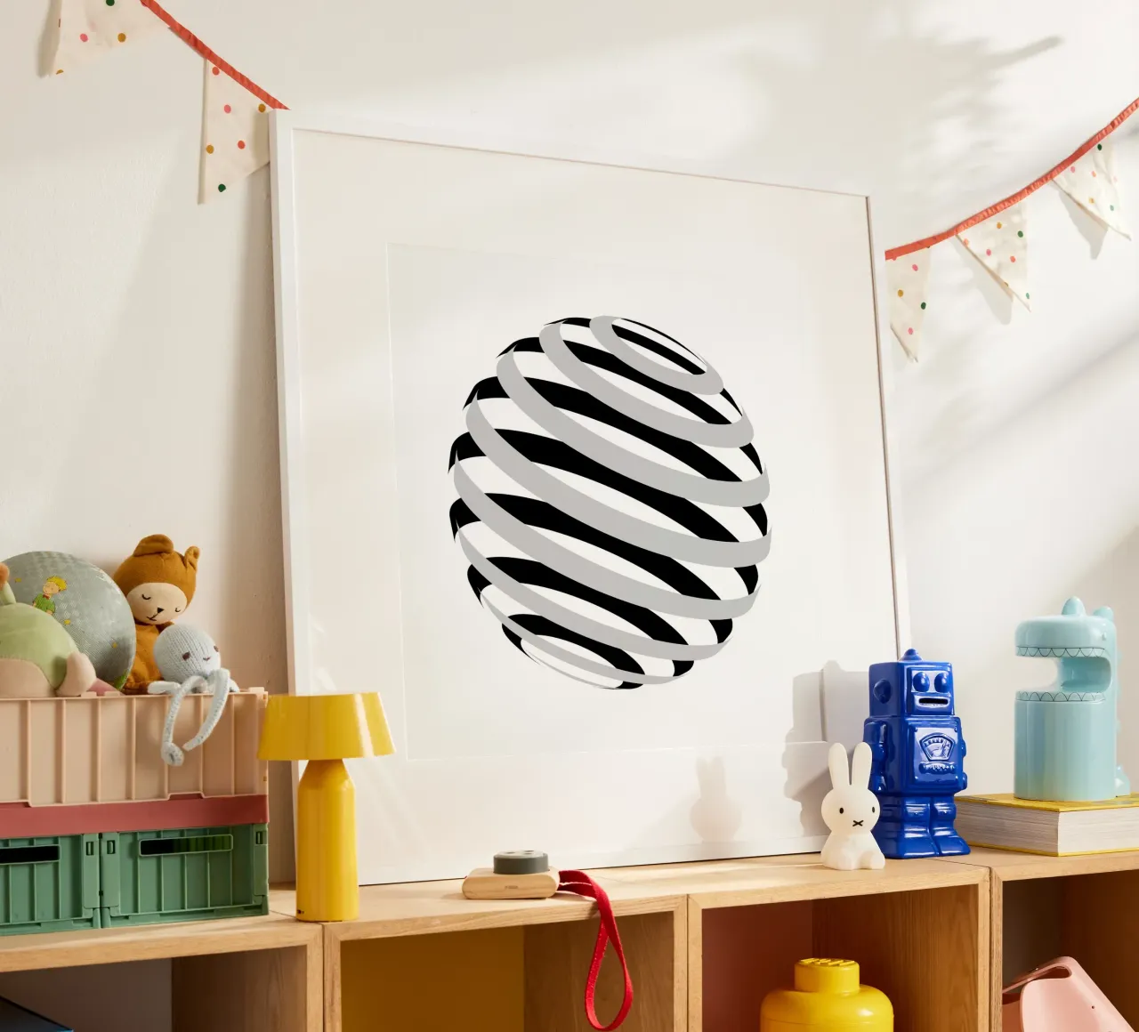 illusion visual trick poster by Earthly Visions