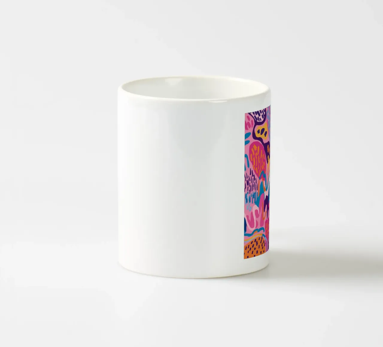 Esplosione di energia cromatica tazza in ceramica da Lumi Eyes
