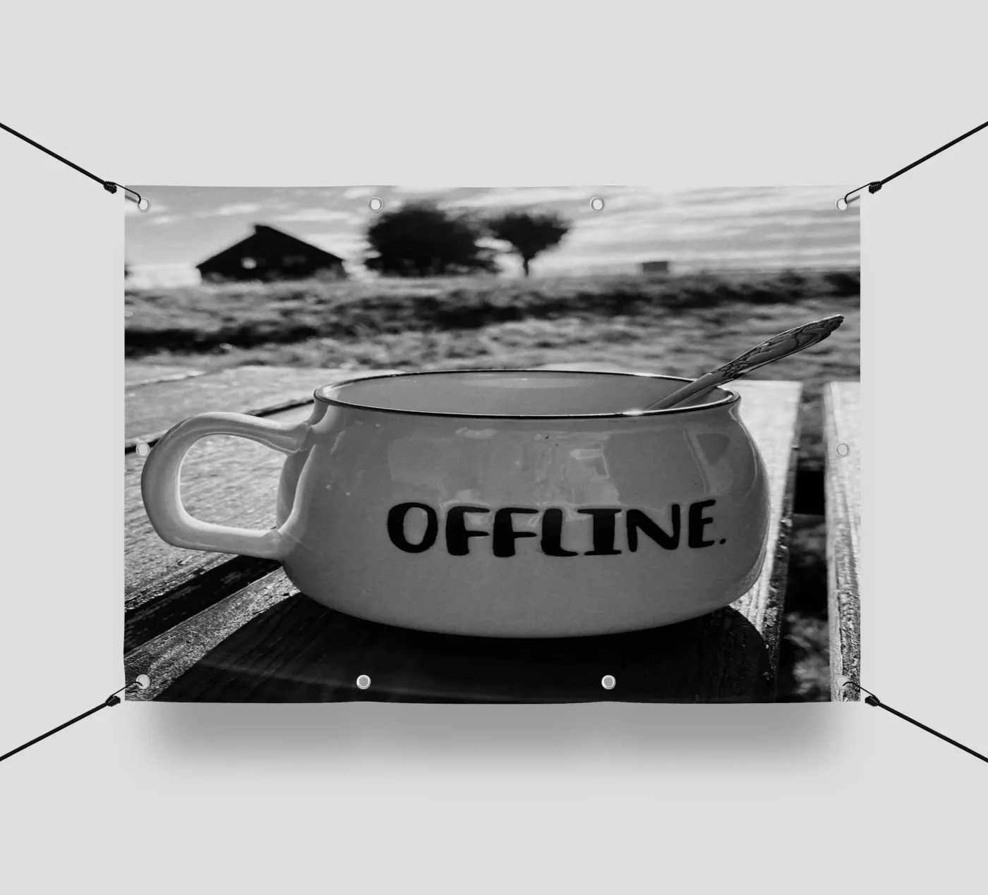 OFFLINE PVC Plane von SMRT STUDIO