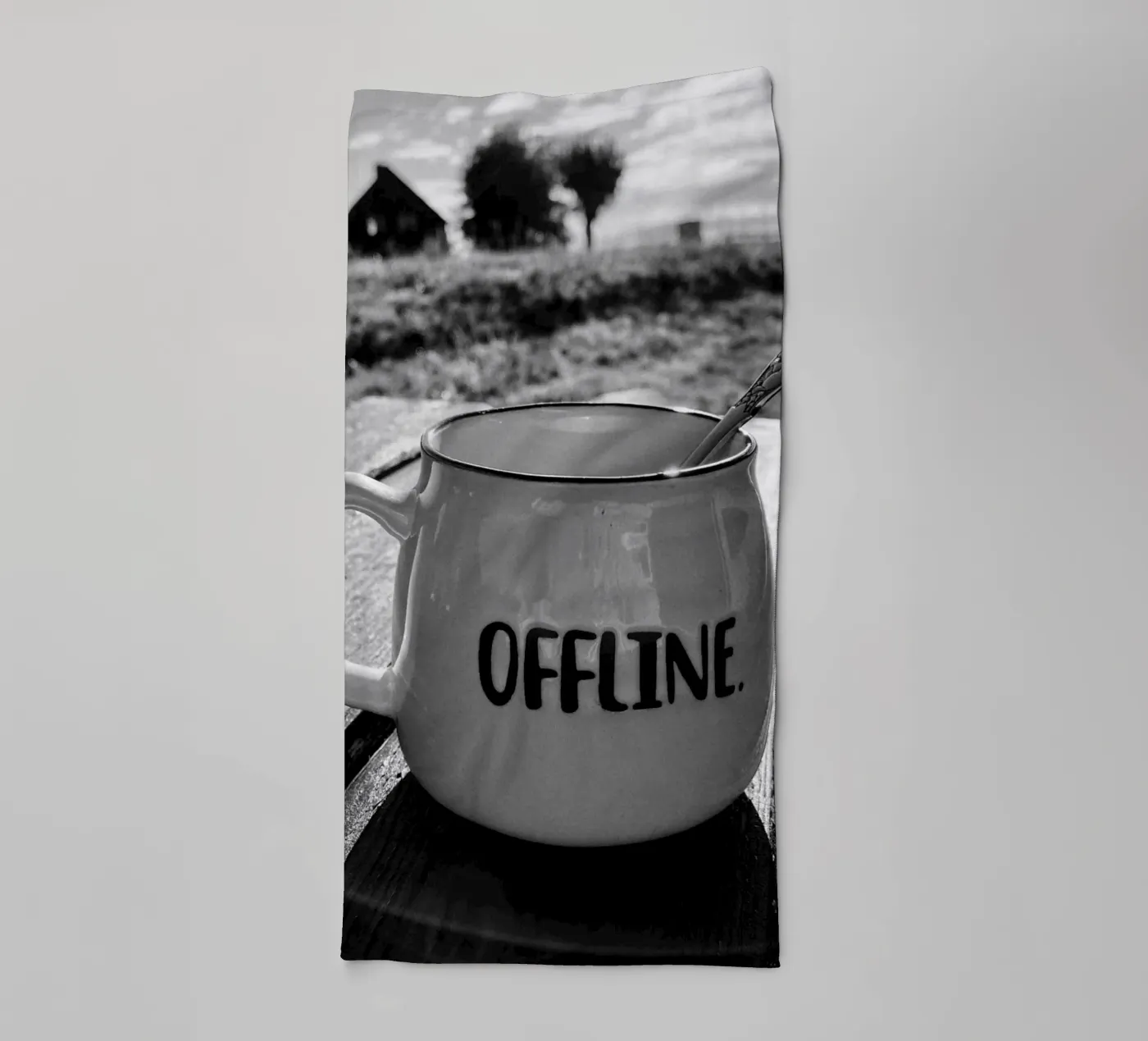OFFLINE towel by SMRT STUDIO