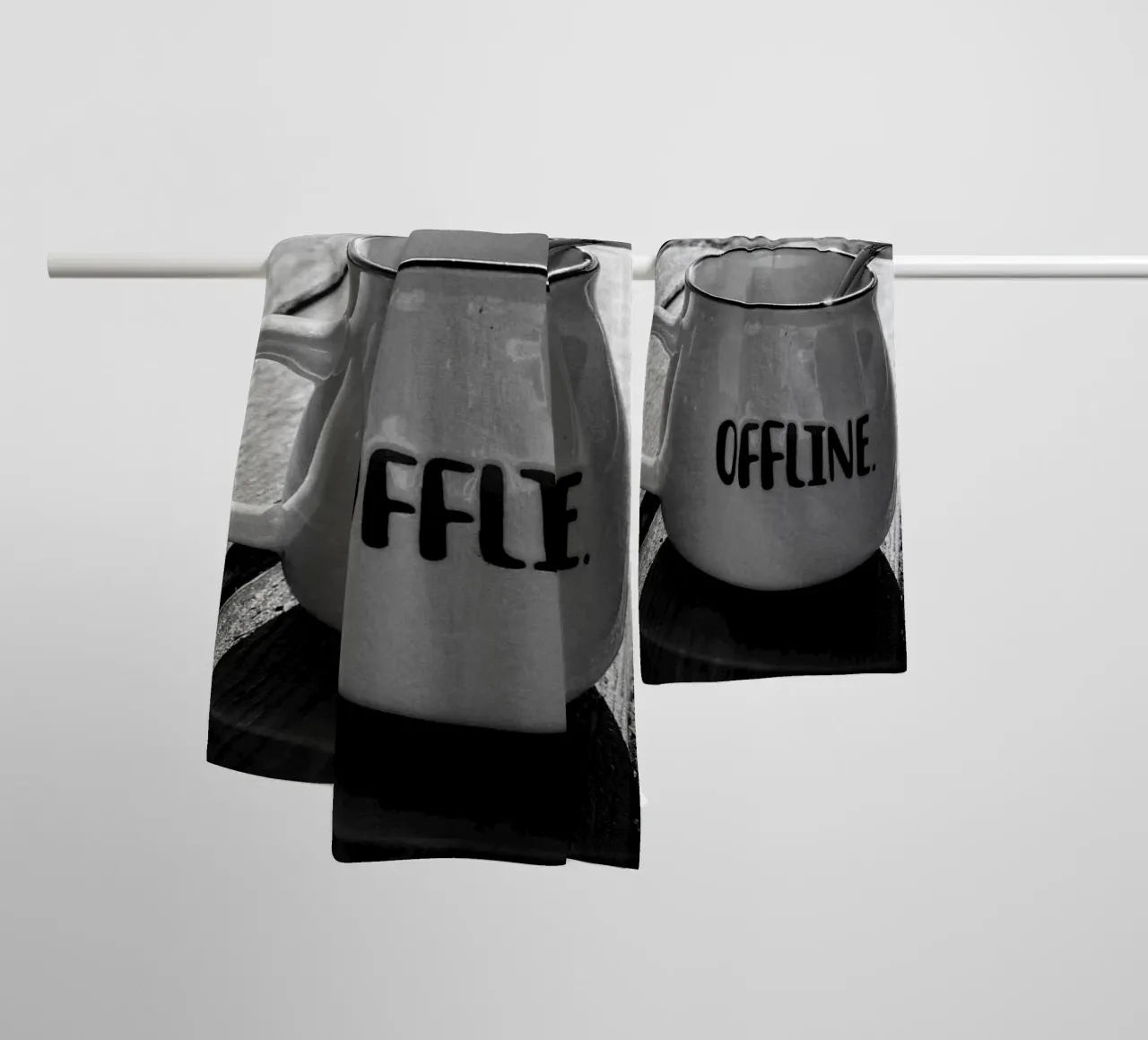 OFFLINE towel by Einfach Uebel