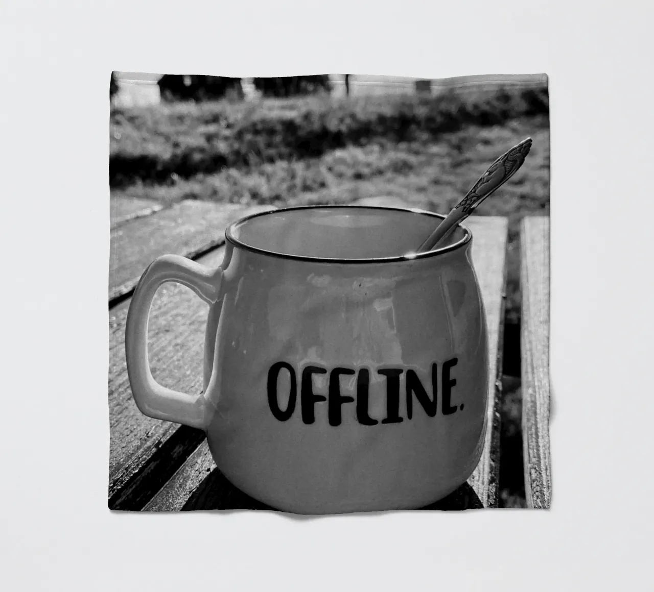 OFFLINE fleece blanket by Einfach Uebel