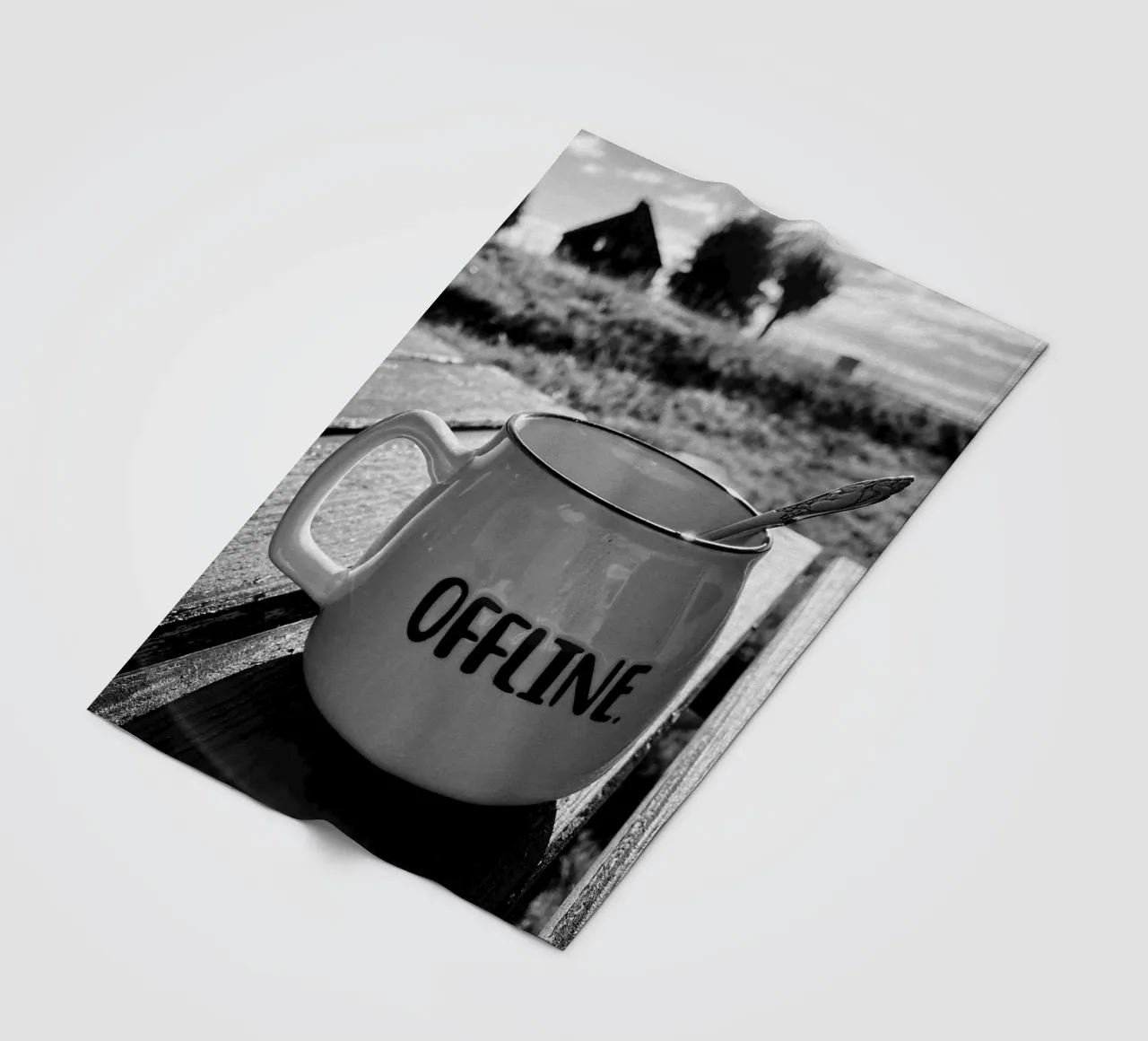 OFFLINE fleece blanket by Einfach Uebel