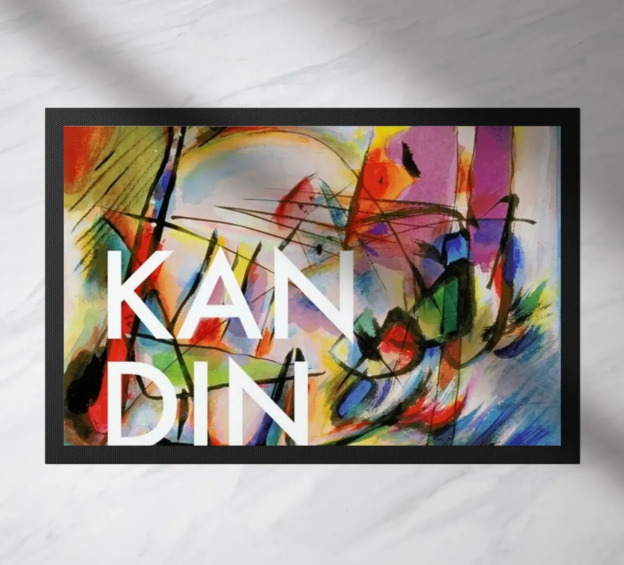 Kandinsky - Komposition Zwecklos zerbino da Vintage by JUNIQE