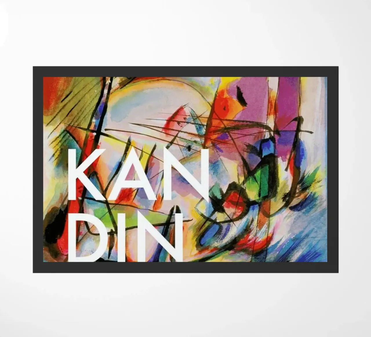 Kandinsky - Komposition Zwecklos zerbino da Vintage by JUNIQE