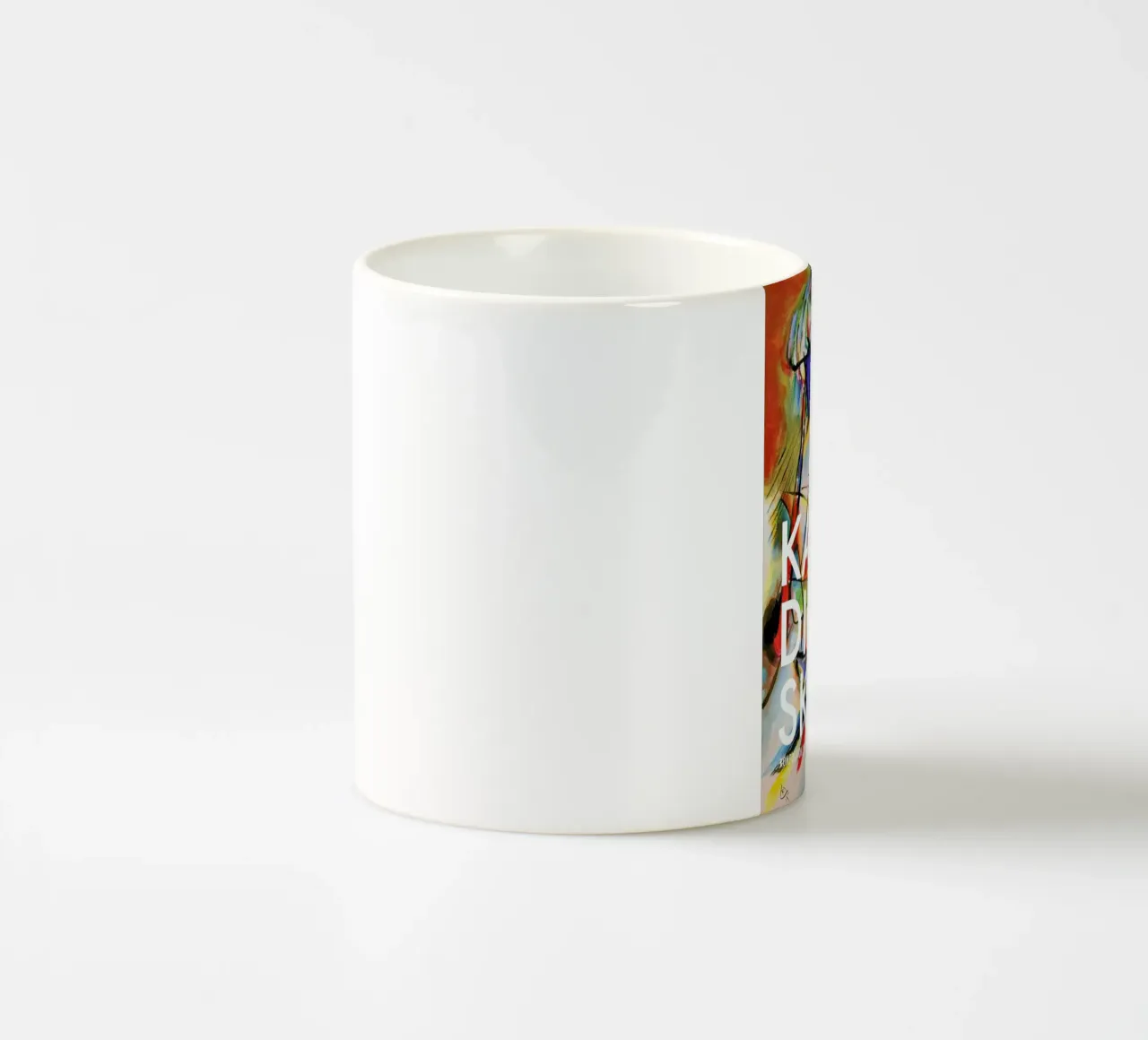 Kandinsky - Komposition Zwecklos tazza in ceramica da Vintage by JUNIQE
