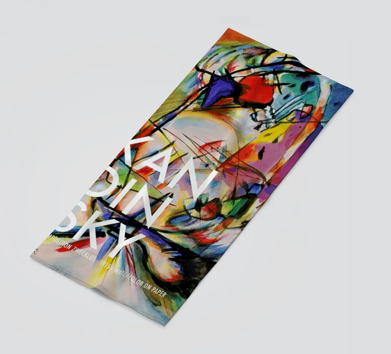 Kandinsky - Komposition Zwecklos telo mare da Vintage by JUNIQE