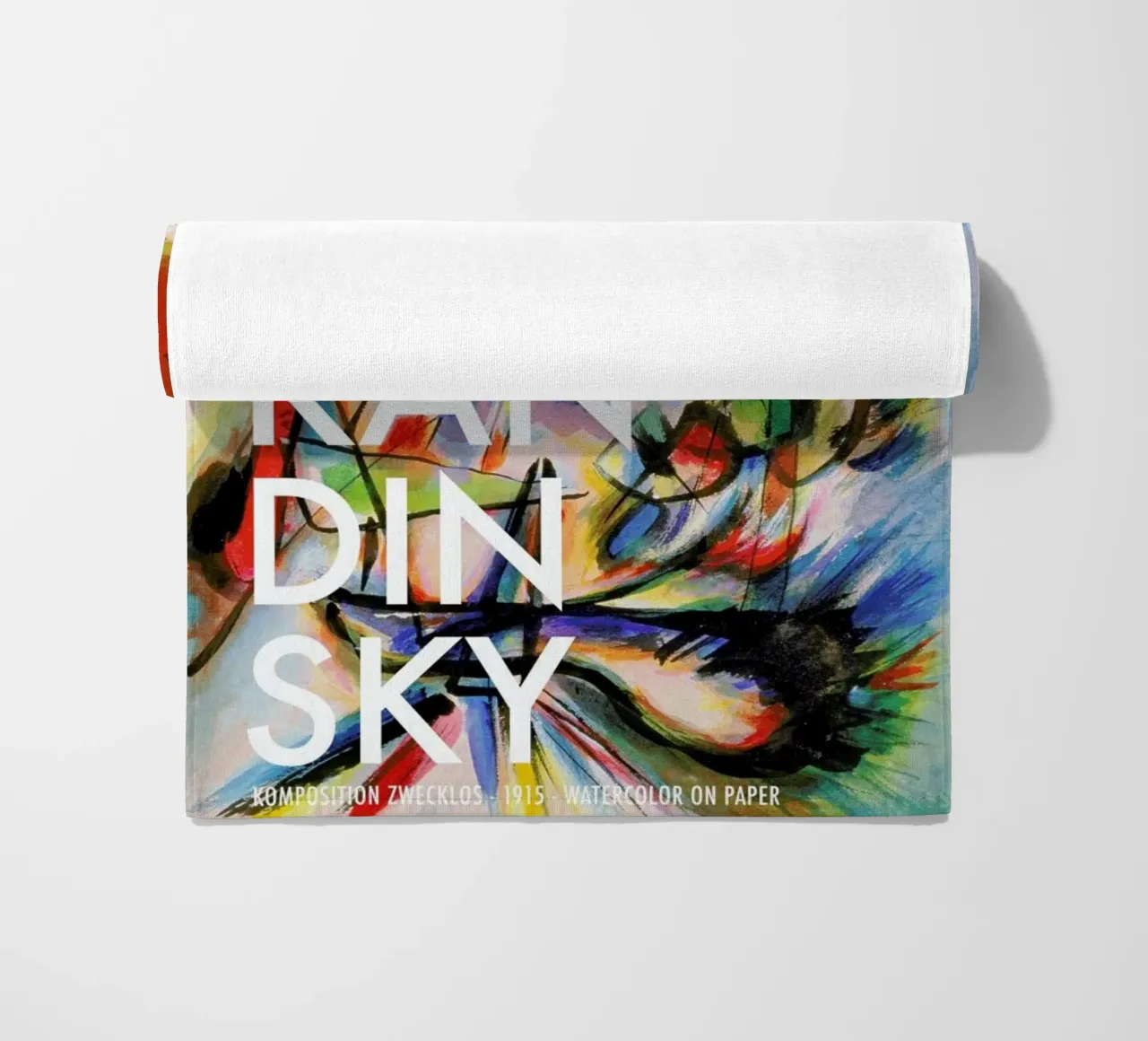 Kandinsky - Komposition Zwecklos telo mare da Vintage by JUNIQE