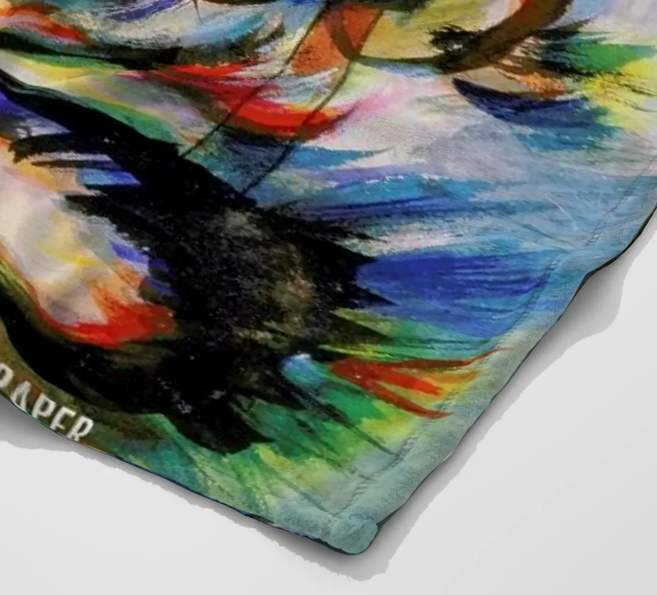 Kandinsky - Komposition Zwecklos coperta in pile da Vintage by JUNIQE
