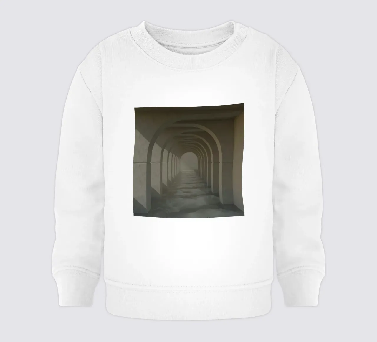arches tunnel baby sweatshirt by Earthly Visions
