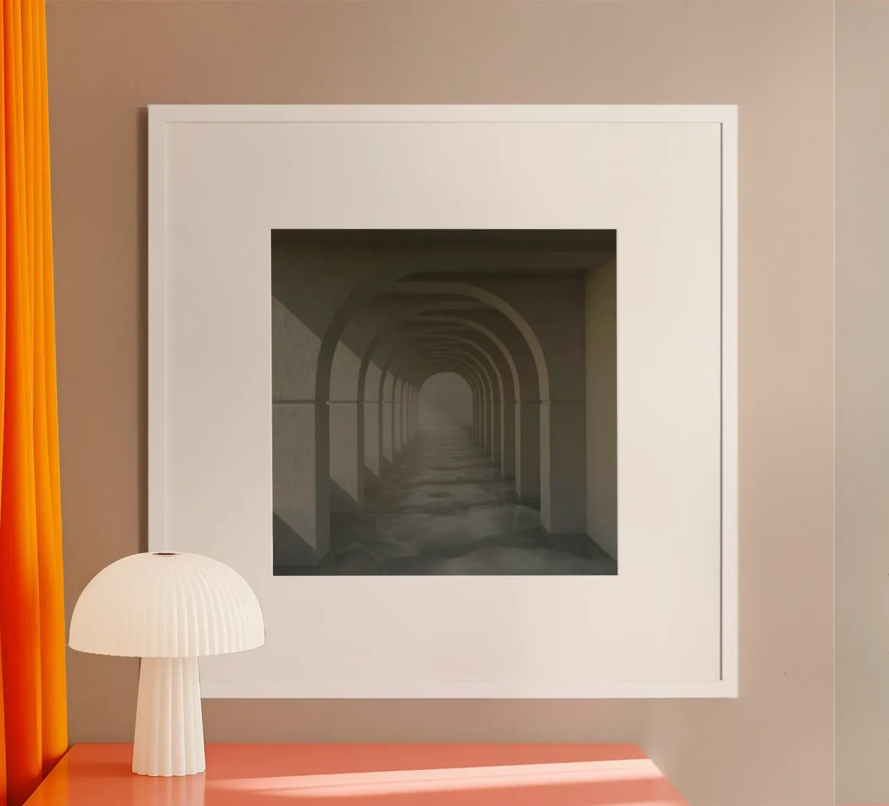 galleria degli archi poster da Earthly Visions