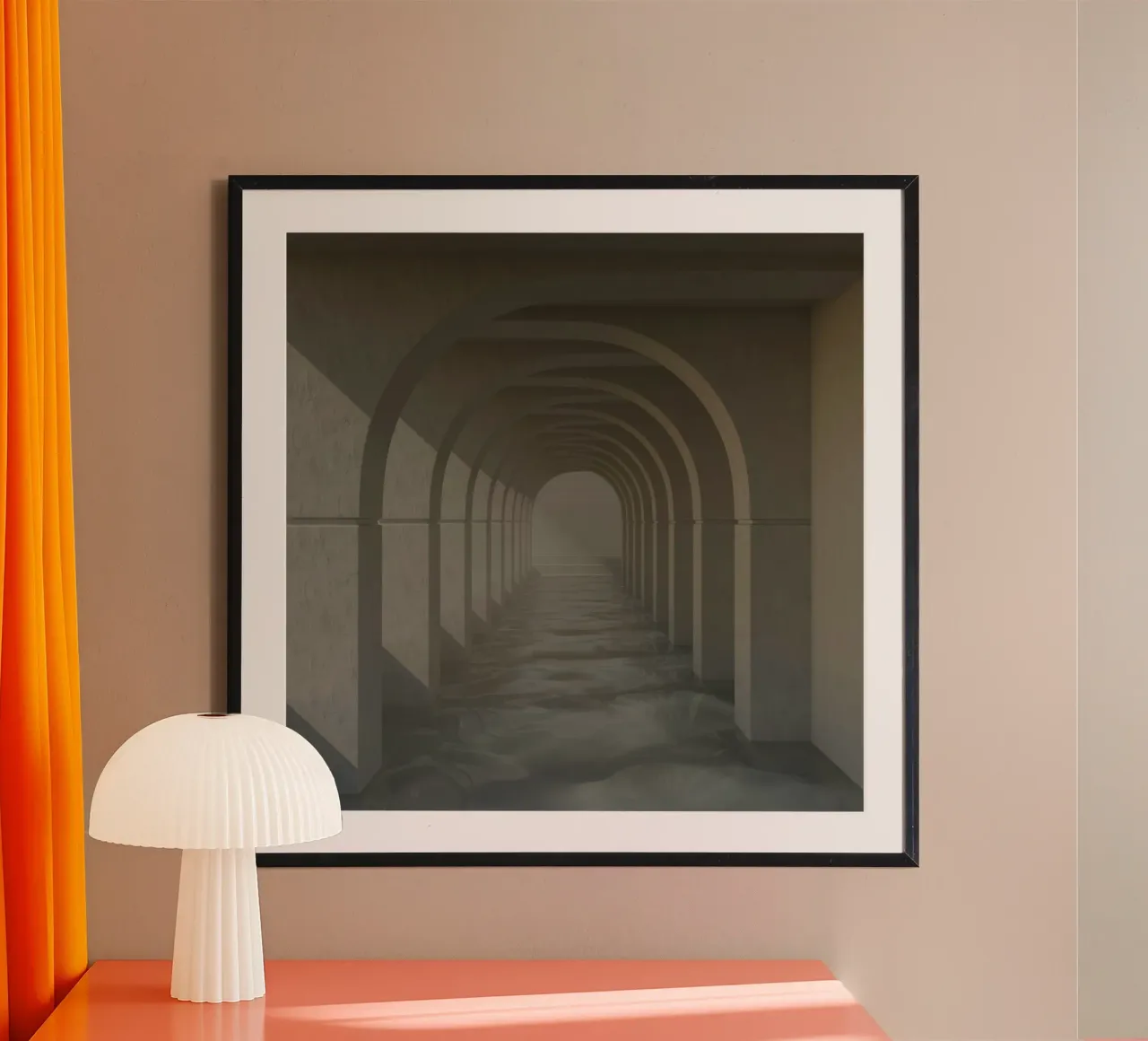 galleria degli archi poster da Earthly Visions