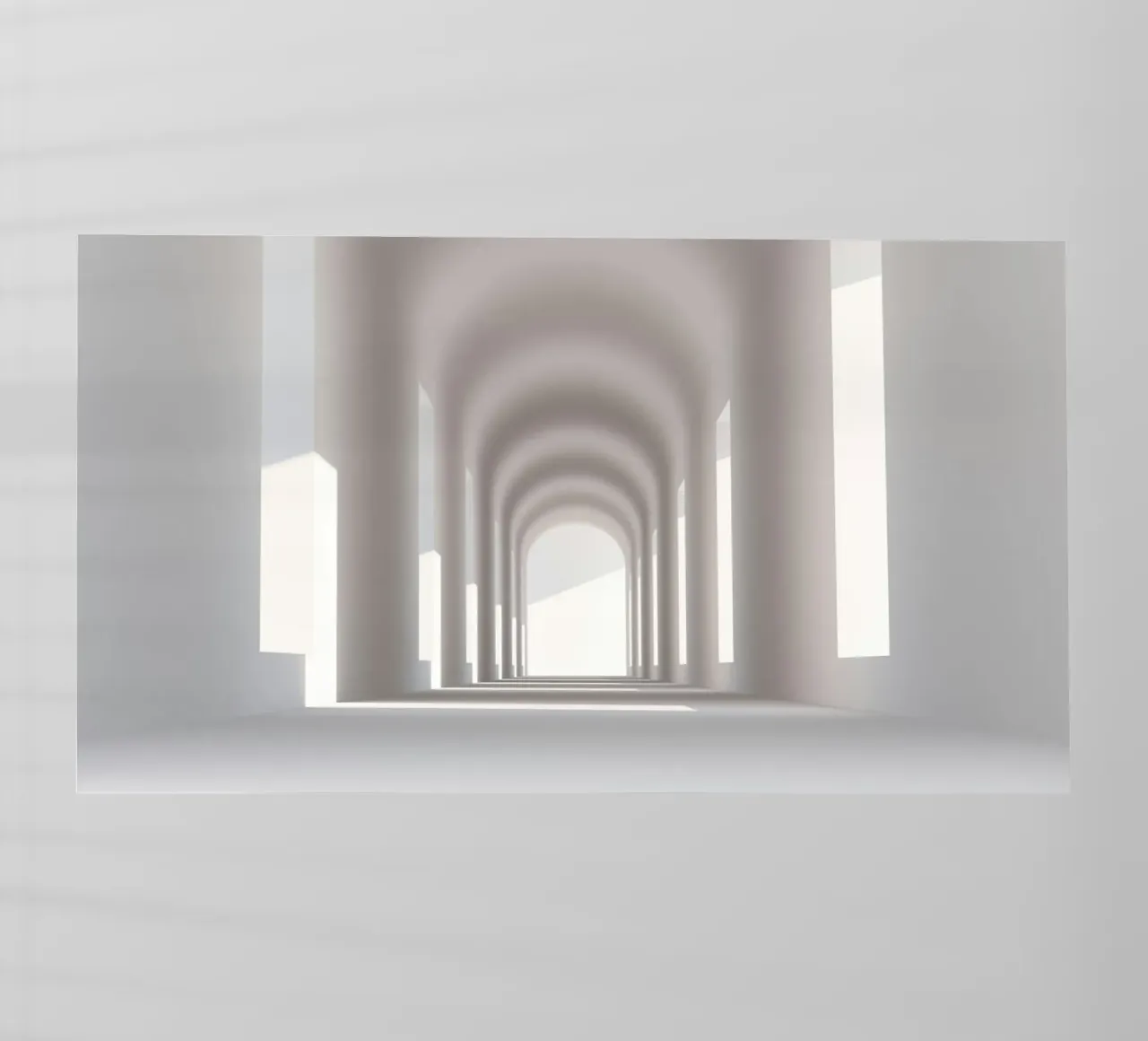 Archi di corridoio ad arco pellicola backlit da Earthly Visions