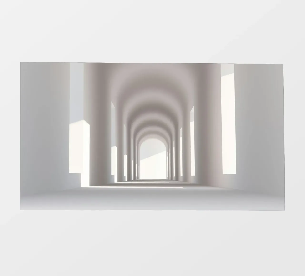 Archi di corridoio ad arco pellicola backlit da Earthly Visions