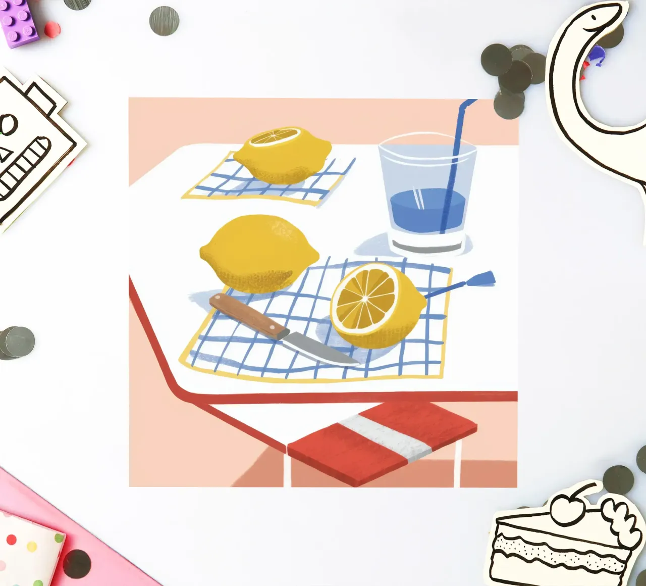 Lemonade Daydream Bright sticker by Lumi Eyes