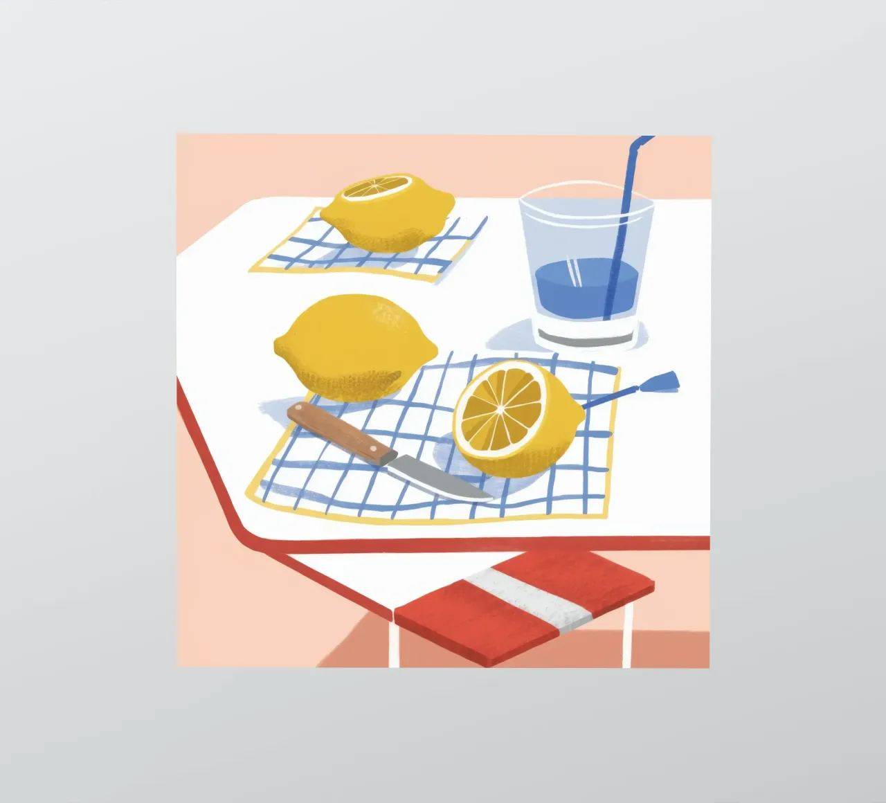 Lemonade Daydream Bright sticker by Lumi Eyes