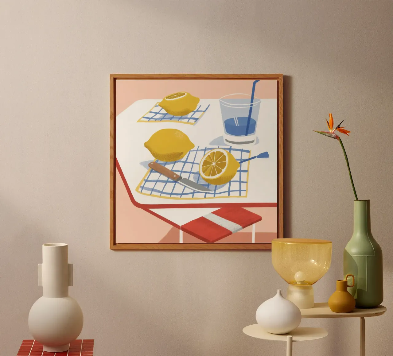 Lemonade Daydream Bright forex plate by Lumi Eyes