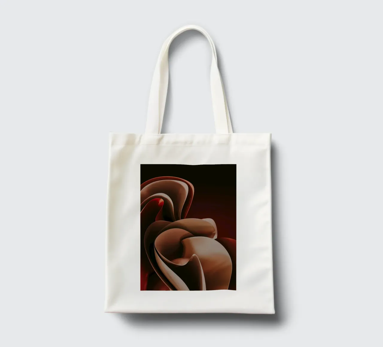 astratto simile a un petalo borsa in juta da Earthly Visions