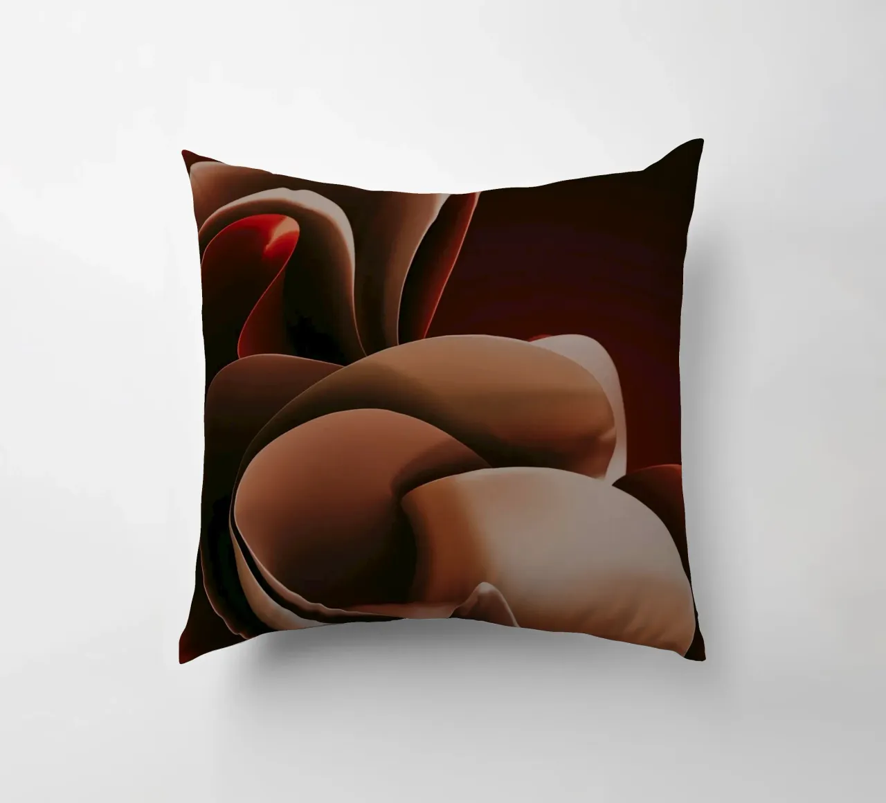 astratto simile a un petalo cuscino da Earthly Visions