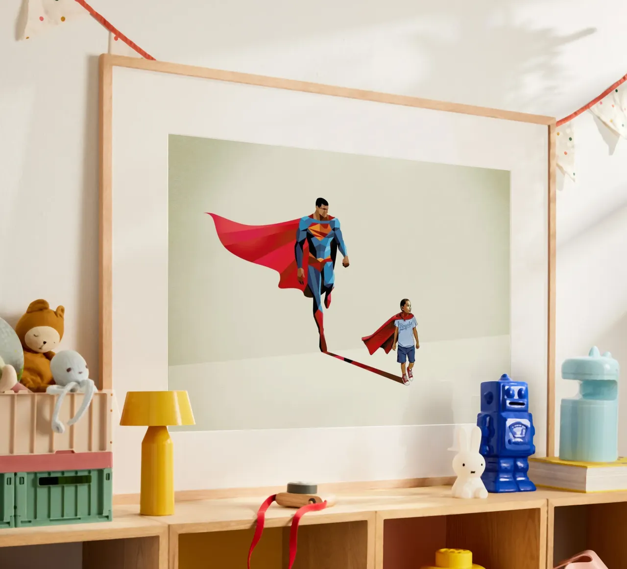 Super Shadows Boy Of Tomorrow 2 carta hahnemühle da Jason Ratliff