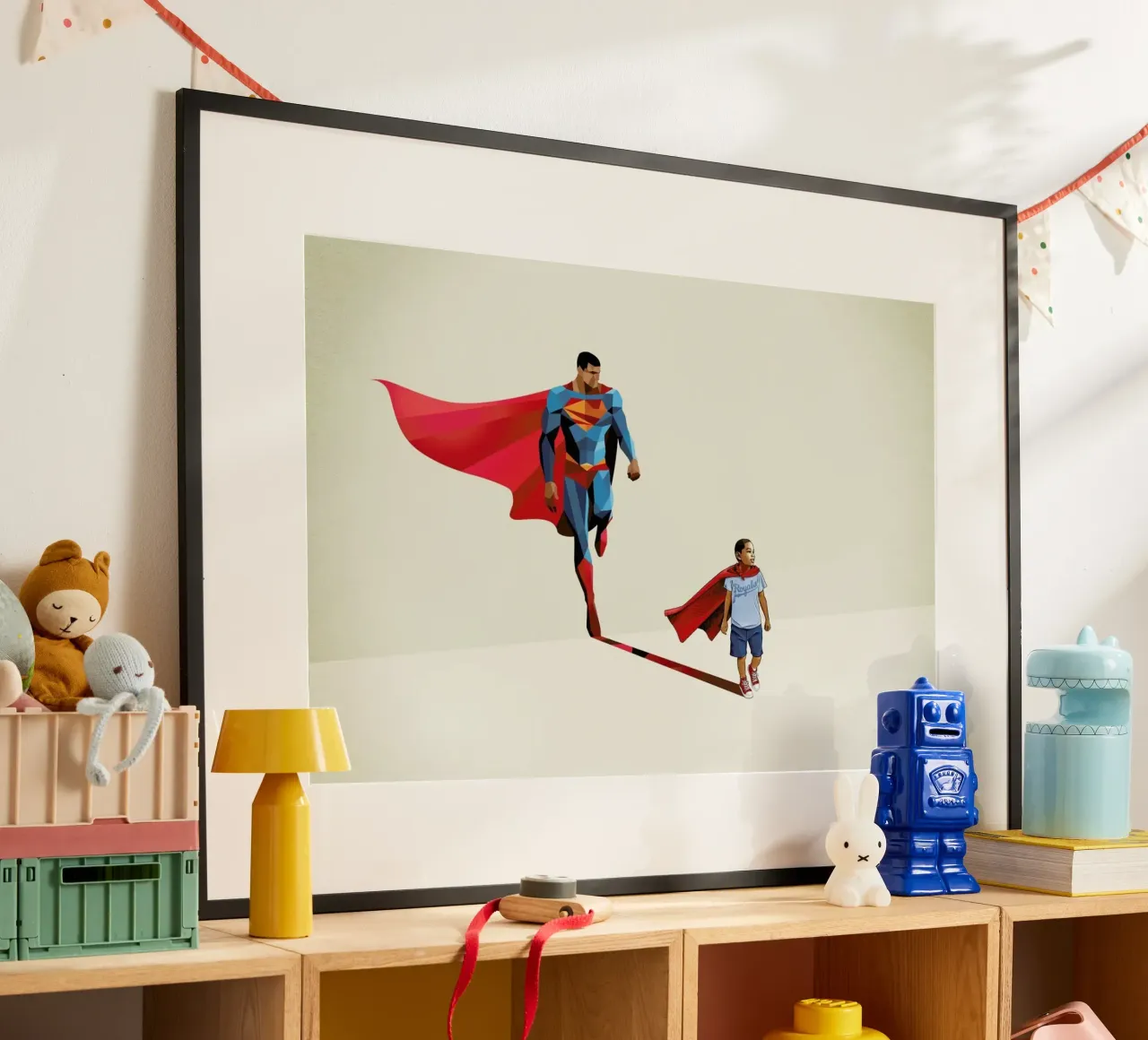 Super Shadows Boy Of Tomorrow 2 carta hahnemühle da Jason Ratliff