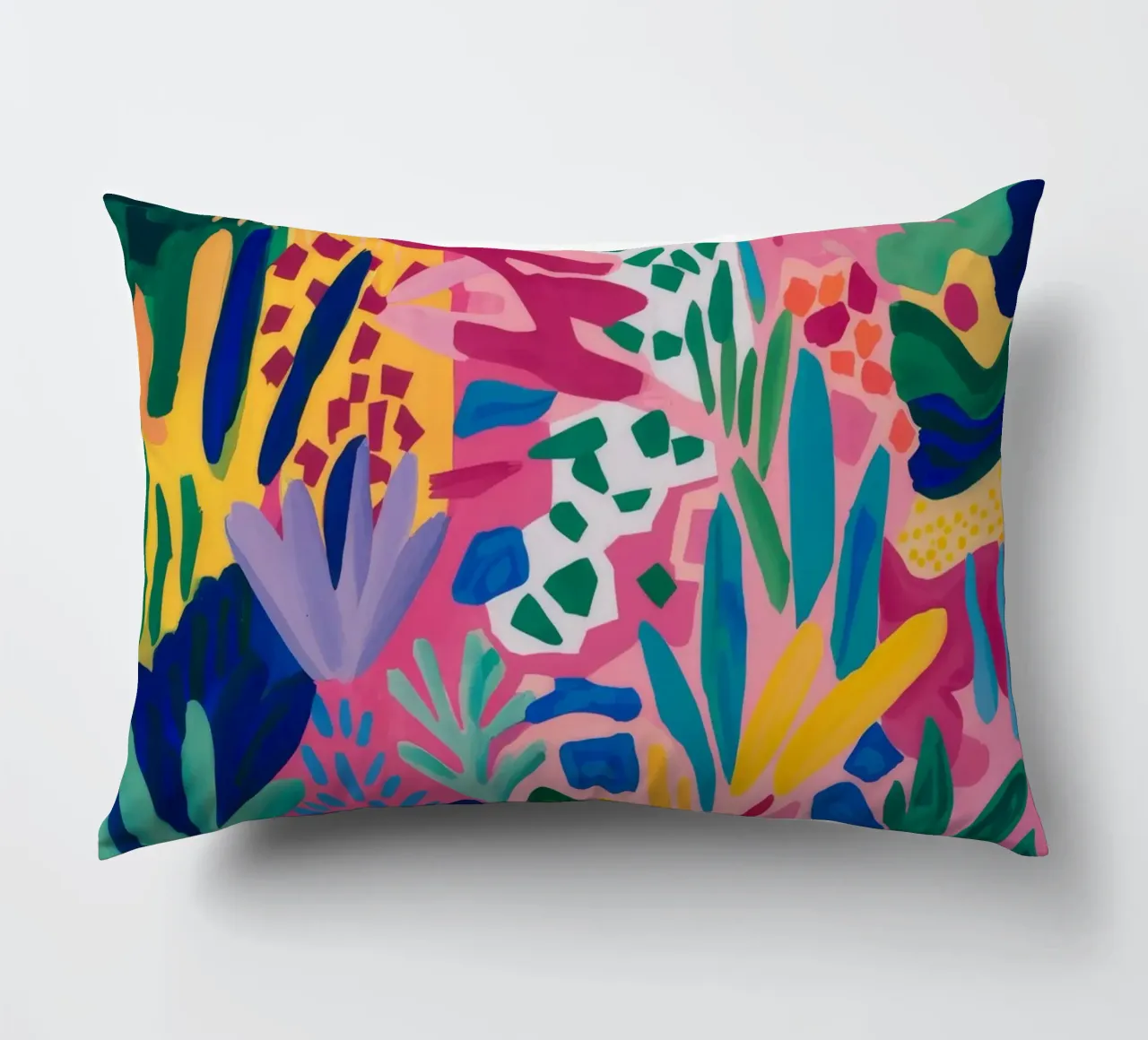 Labirinto Verdure Vivid cuscino da Lumi Eyes