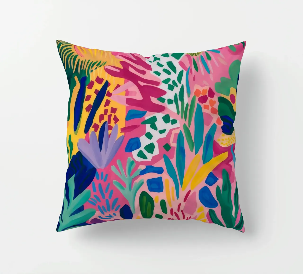 Labirinto Verdure Vivid cuscino da Lumi Eyes