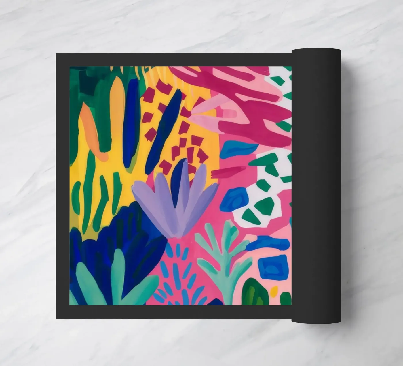 Verdure Vivid Maze deurmat van Lumi Eyes