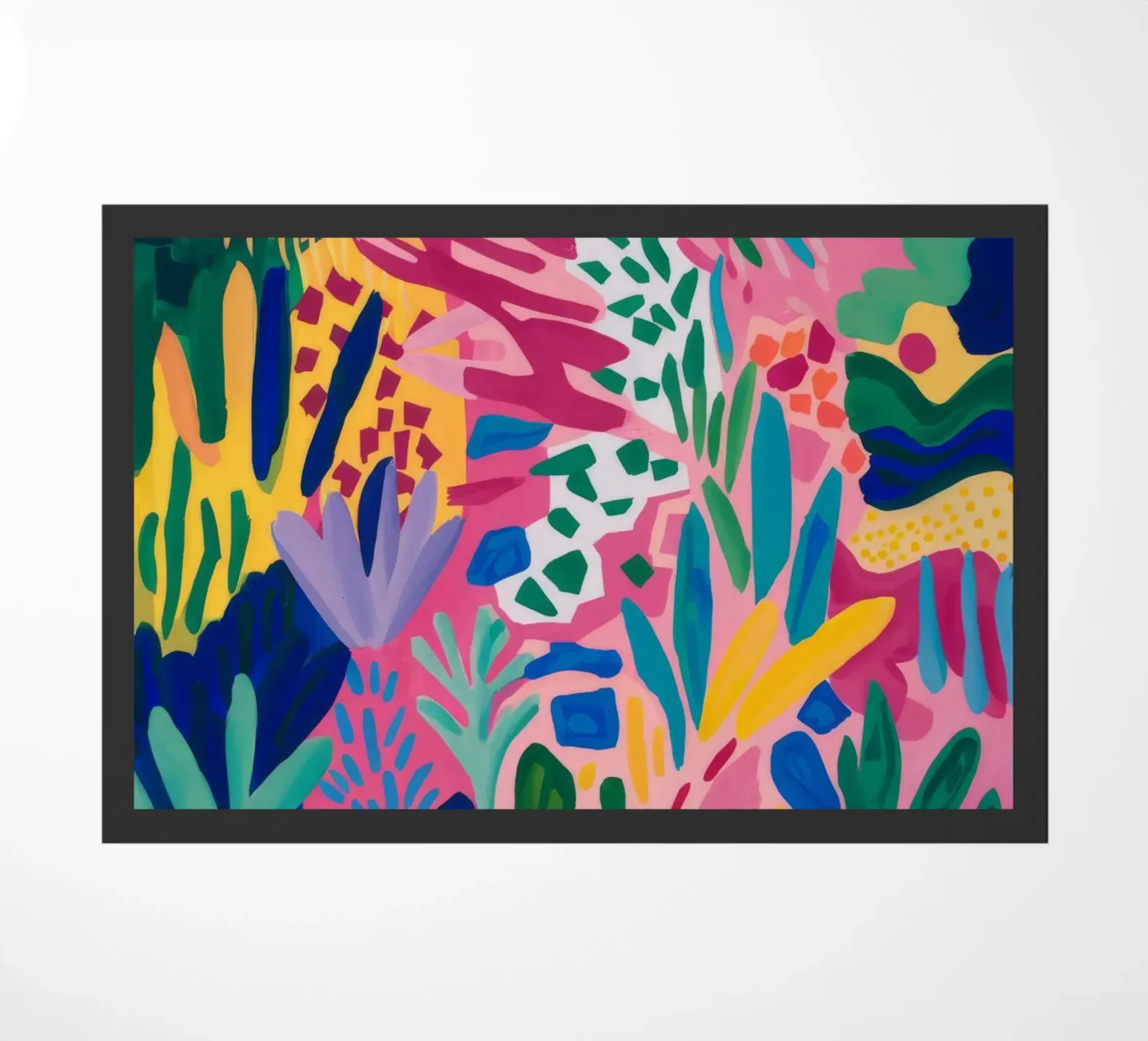 Verdure Vivid Maze deurmat van Lumi Eyes