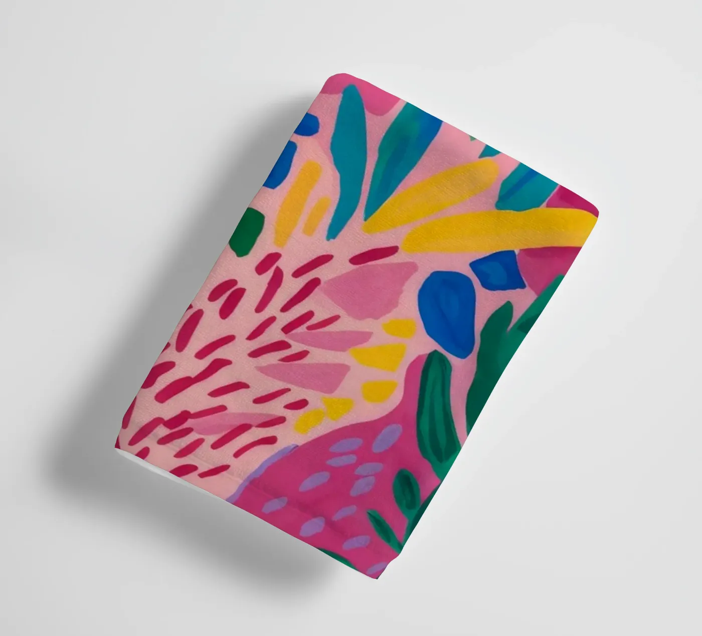 Levendig doolhof badhanddoek van Lumi Eyes