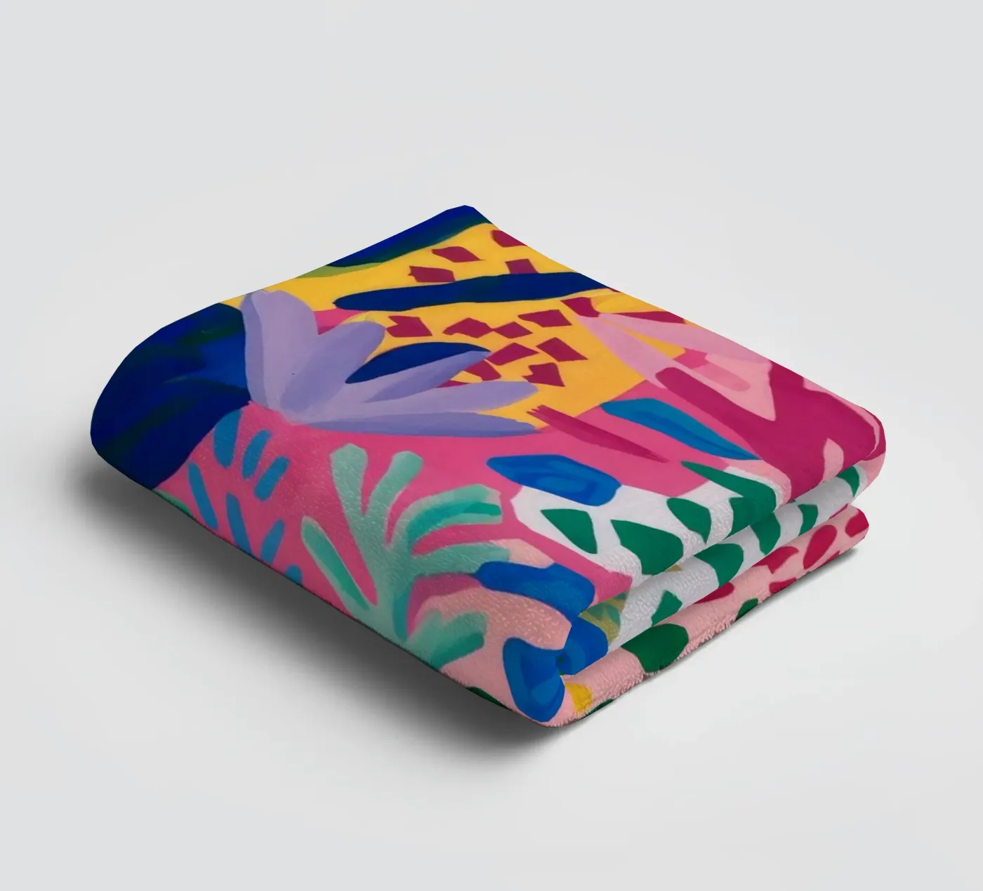 Levendig doolhof badhanddoek van Lumi Eyes