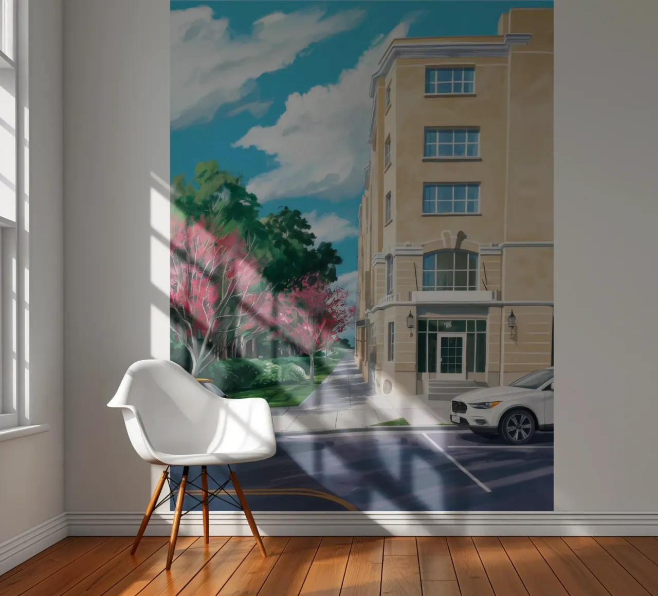 Blossom Street Elegance photo wallpaper by Lumi Eyes