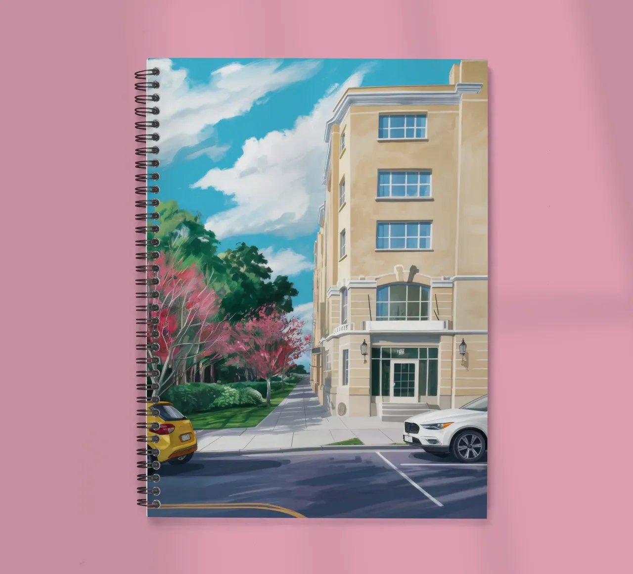 Blossom Street Elegance Ringbuch von Lumi Eyes